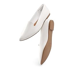 DREAM PAIRS Women's Flats, Pointed Toe Slip-On