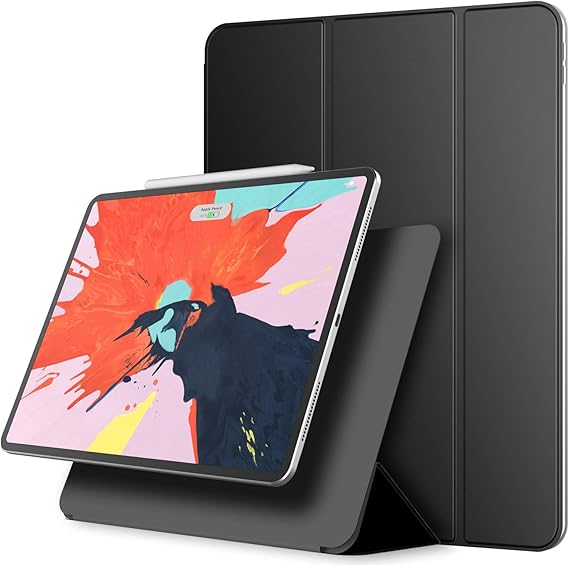 JETech Case for Apple iPad Pro 12.9 Inch (2018 Model), Support Apple Pencil 2nd