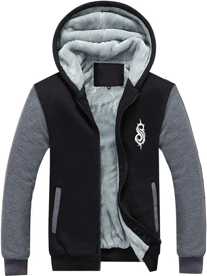 Slipknot Hoodie Corey Taylor Jacket Cosplay Costume Velvet Thicken Sweatshirt for Adult