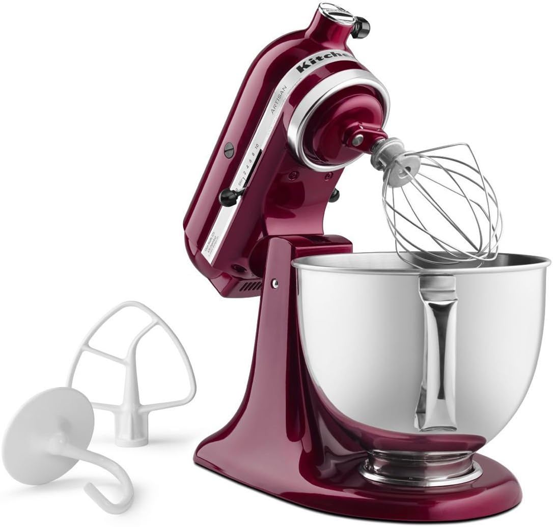 KitchenAid RRK150BX 5 Qt. Artisan Series - Bordeaux (Renewed)