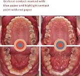 ANNWAH 300Pcs Dental Articulating Paper 100μm Thickness Red ICP Contact Points view 5