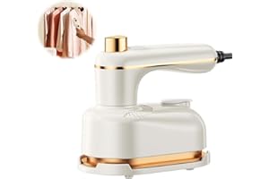 MEIAID Sakerplus Steam Iron, 2-In-1 Steamer and Iron,Continuous Steam & Dry Ironing, Portable Steamer for Clothes, Compact Lightweight Design, Suitable for Home & Travel Use (White)