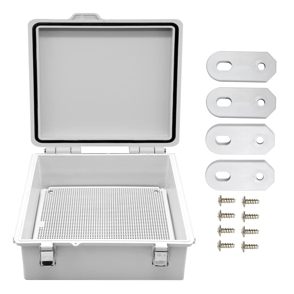 AIRTAK Large Hinged Cover Junction Box with