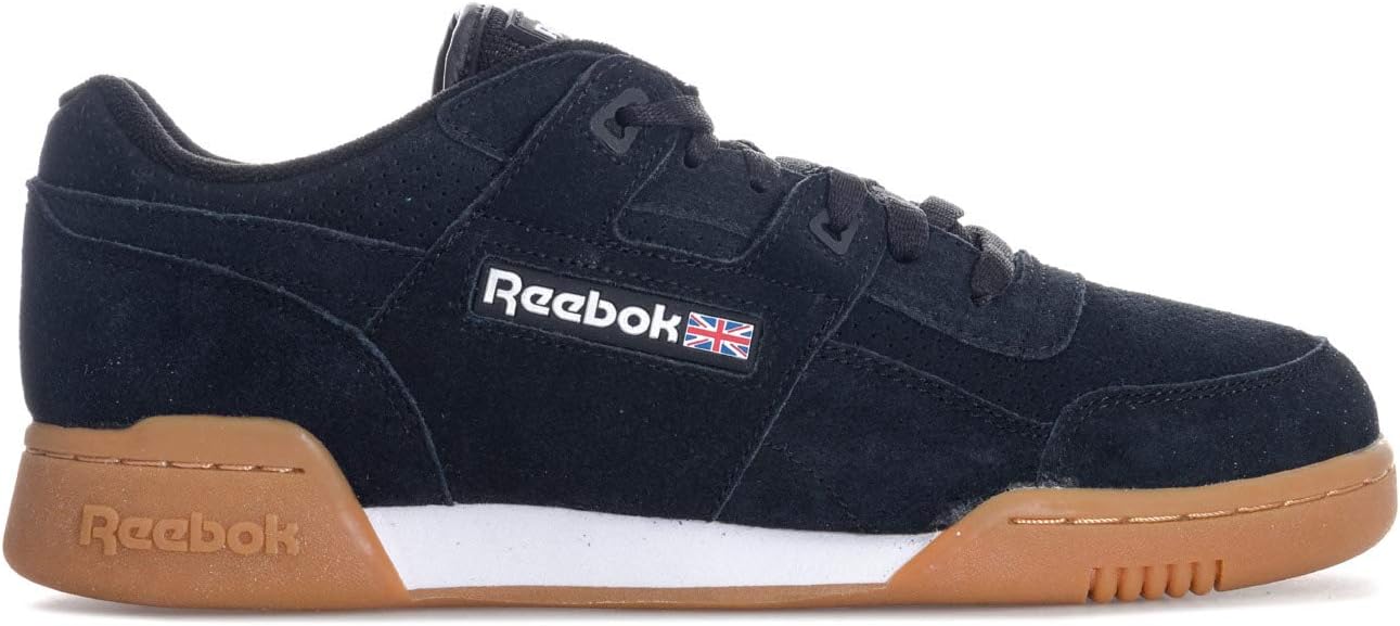Reebok Classics Mens Mens Workout Plus EG Trainers� in Black-White - UK 6.5