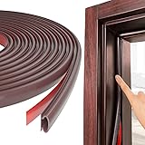 ESUFEIR 19.7Feet D Shape Weather Stripping Seal