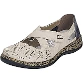 Rieker 46375 Daisy Mary Jane Women's Shoes - Everyday Comfort with Adjustable Strap and Premium Leather - Anti-Stress Support &amp; Durable Sole for All-Day Wear