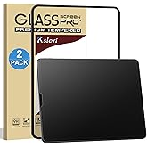 Ksleri [2 Pack Matte Glass Screen Protector for iPad Air 5/iPad Air 4th Generation 10.9 Inch Bubble Free Anti-Glare Anti-Fingerprint Tempered Glass Film with Alignment Frame