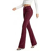Hybrid & Company Super Comfy Stretch Women 5 Pockets Corduroy Boot Cut Pants
