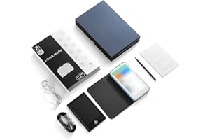 Hamwesh E Book Reader, 5 Inch Inkless Eyecare HD Screen Handwriting Tablet, Portable Bluetooth E Reader, Writing Tablet with 