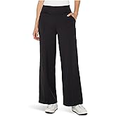 Liverpool Womens Mid-Rise Wide Leg Tech Pants