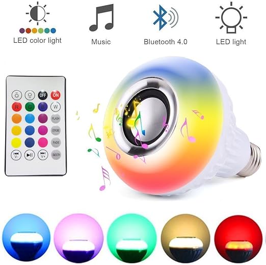 led flame music lamp