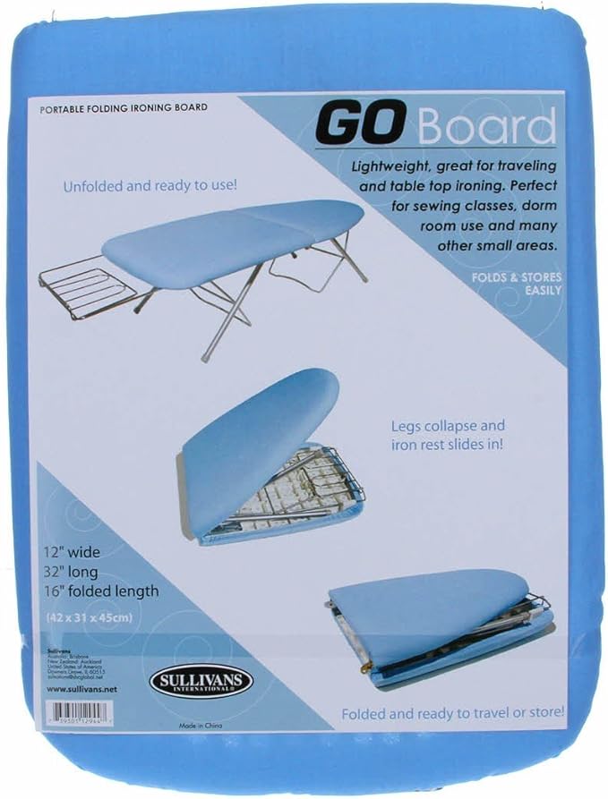 Sullivans Go Portable Ironing Board 