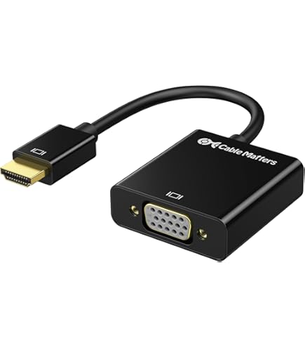 Dell モニター HDMI VGA 接続 Amazon.com: Dell HDMI to VGA Adapter : Electronics