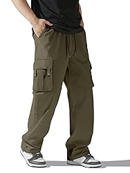 PLEPAN Mens Sweatpants Drawstring Elastic Waist