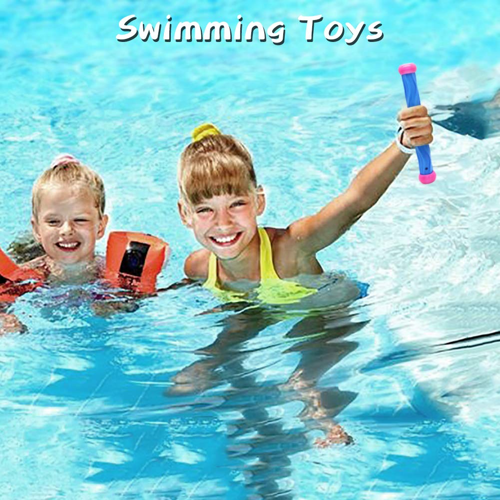 Tydow Swimming Pool Diving Sticks Toys Paddling Pool Water Beach Games For Age 5+
