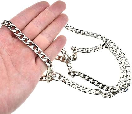 silver purse chain