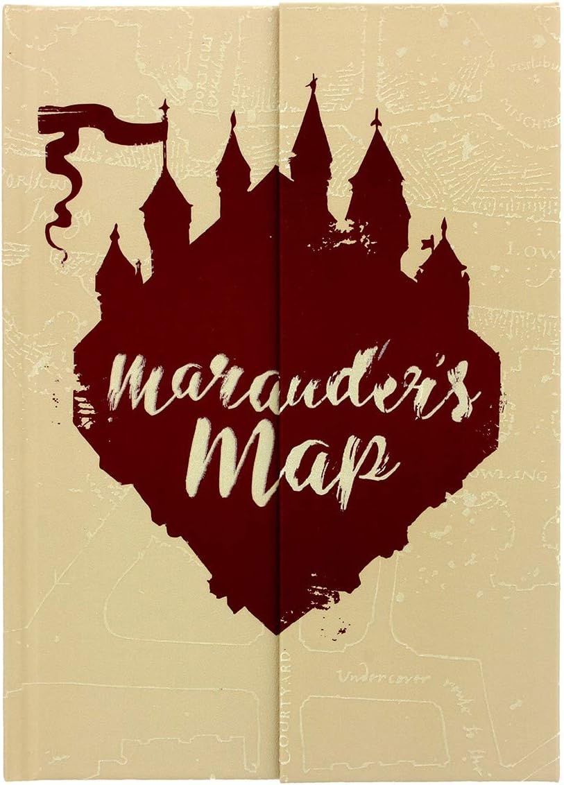 A5 Notebook - Harry Potter (Marauders Map)