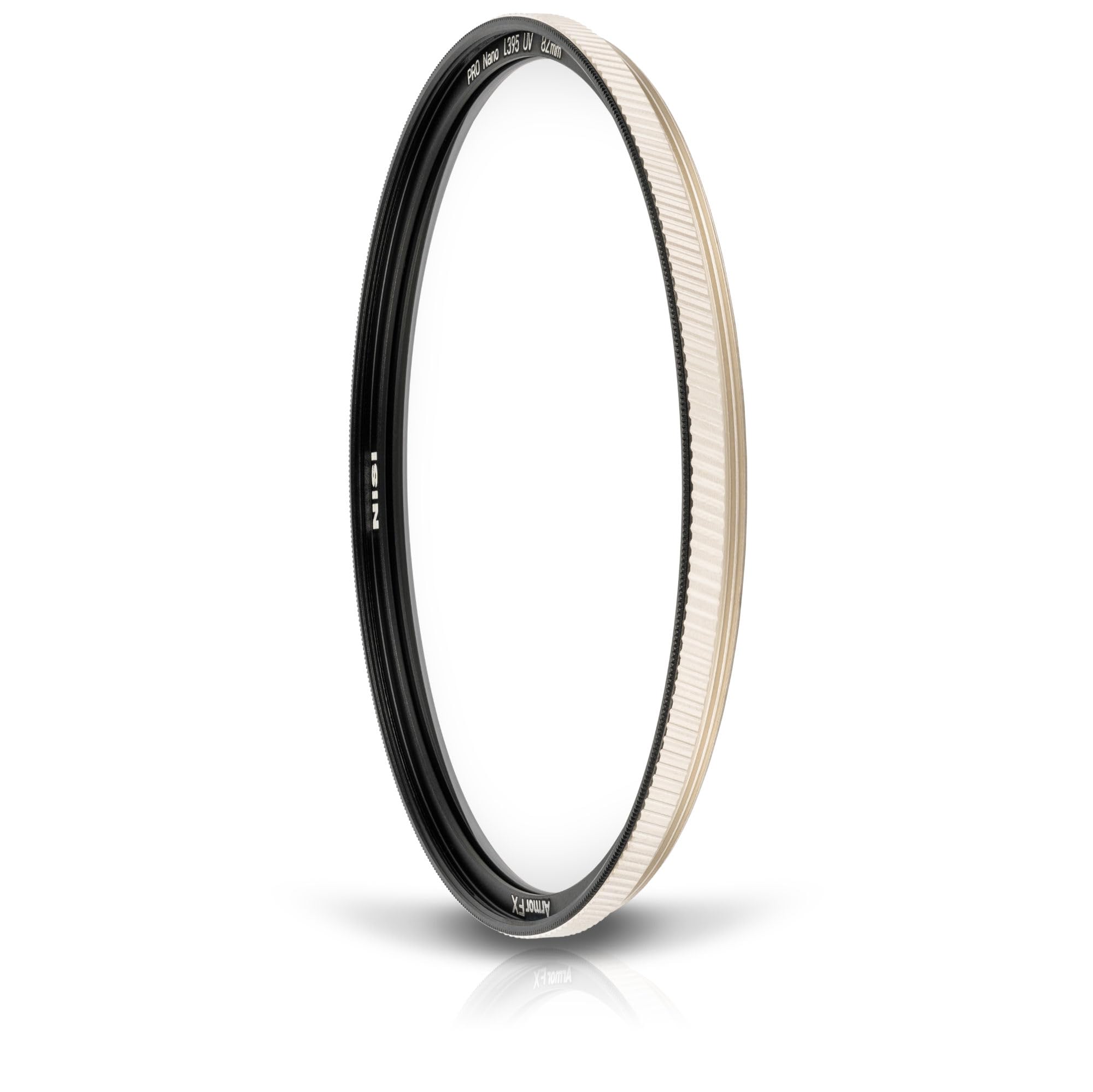 NiSi - 77mm Armor FX PRO Nano L395 UV, Ultraviolet Blocking, Impact-Resistant, Lens Protection Filter - High Definition Optical Glass, Slim Brass Frame, Low Reflection, Multi Nano Waterproof Coating
