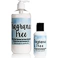 The Lotion Company 24 Hour Skin Therapy Lotion, Fragrance Free, Zero Scent, Zero Fragrance (Free and Clear), Sensitive Skin, Combo Kit