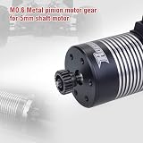 DollaTek 3PCS M0.6 Metal Pinion Gear 17T-28T for 5mm Shaft RC Cars view 6