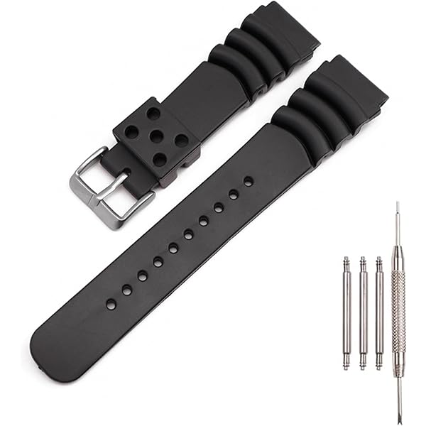 Siliconen horlogeband compatibel met Casio MDV106 serie AMW320R AMW320D outdoor sport horlogeband 22 mm unisex polsband (zwarte gesp