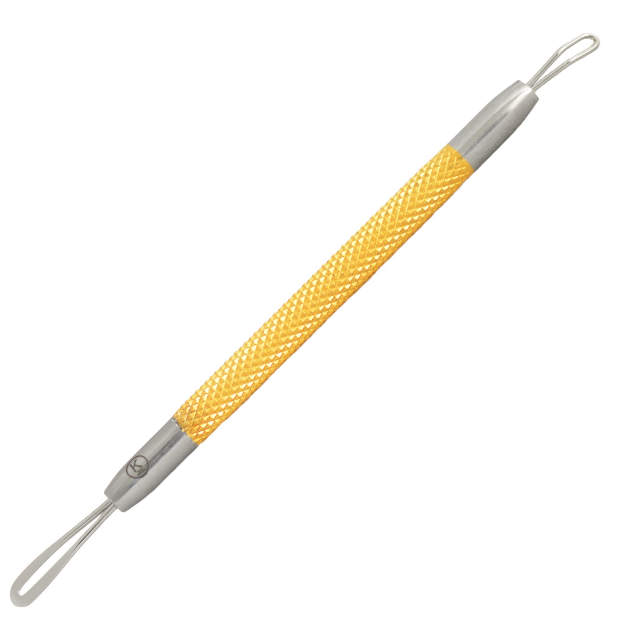 K-Pro Comedone Extractor - Blackhead & Blemish Remover (Gold)