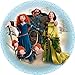 Projectables 11749 Six Image Brave LED Plug-in Night Light, Purple and Teal, Light Sensing, Auto On/Off, Projects Disney/Pixar Characters Merida, King Fergus, Queen Elinor on Ceiling, Wall, or Floor
