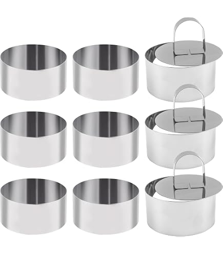 Anneau Mousse Inox 304 Anneau à Gâteau Réglable En Acier Inoxydable - Moule Télescopique 16-30 Cm - Pour Mousses, Gâteaux, Desserts Accessoire Pâtisserie Professionnel