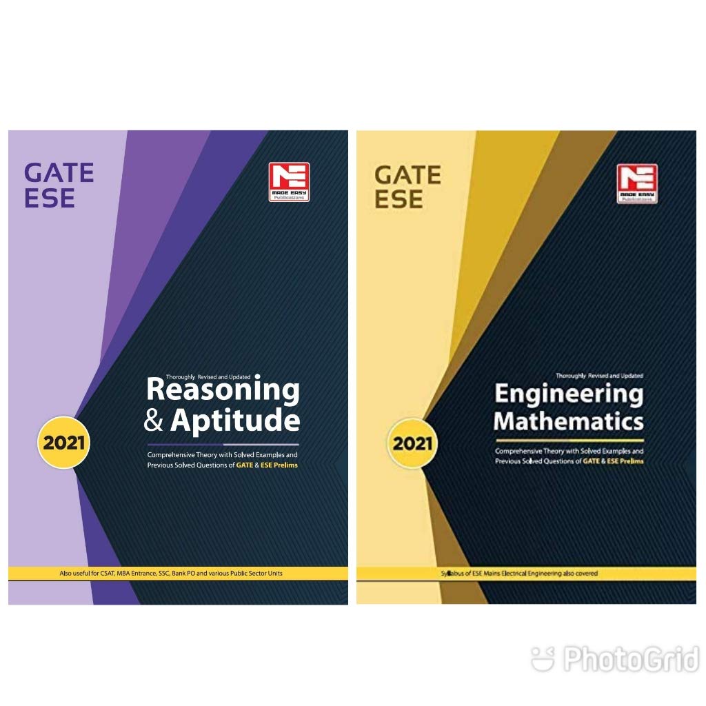 Made easy reasoning & aptitude and engineering mathematics for gate & ese 2020-21 Made easy reasoning & aptitude and engineering mathematics for gate & ese 2020-21