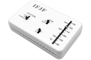 TycoonWon RV Thermostat 3106995.032 Replacement for DOMETIC,Only for Heat/Cool,Polar White