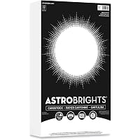 250 Sheets Legal Size Card Stock Paper - 8.5x14 Inches, 65lb Cover Weight, Bright White, Acid-Free