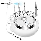 3 in 1 Diamond Machine, TopDirect Facial Skin Care Salon Equipment Beauty Device with Spray Gun (Strong Suction Power: 65-68cmhg)
