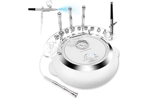 3 in 1 Diamond Machine, TopDirect Facial Skin Care Salon Equipment Beauty Device with Spray Gun (Strong Suction Power: 65-68cmhg)