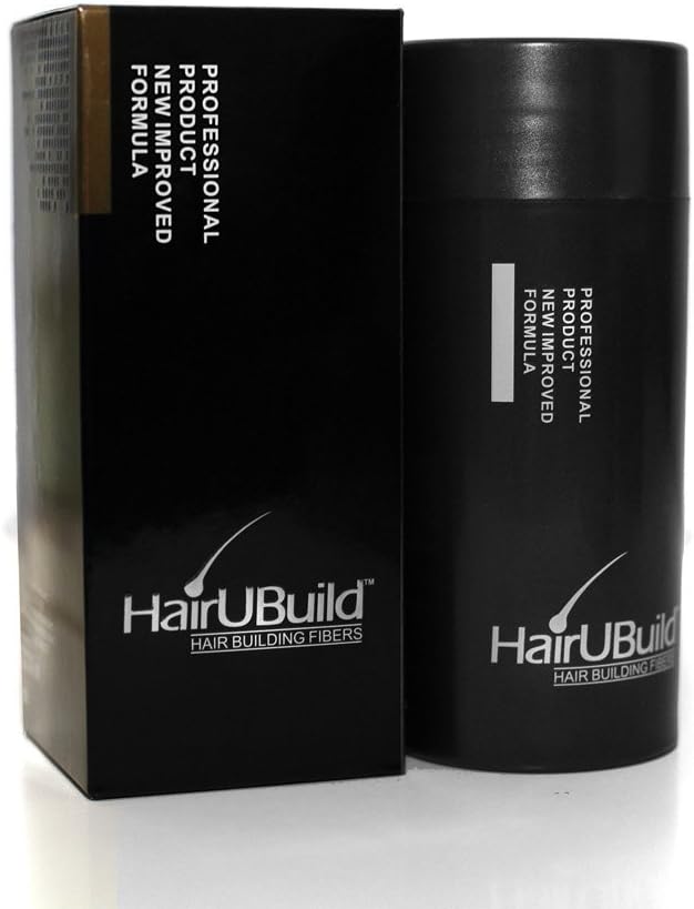 HairUBuild Hair Loss Concealer, Hair Building Fibers 23 g / 0.8 oz (Light Brown)