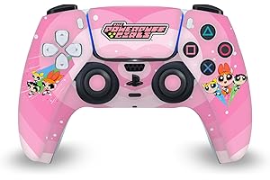 Head Case Designs Officially Licensed The Powerpuff Girls Group Graphics Vinyl Faceplate Sticker Gaming Skin Decal Cover Compatible With Sony PlayStation 5 PS5 DualSense Controller