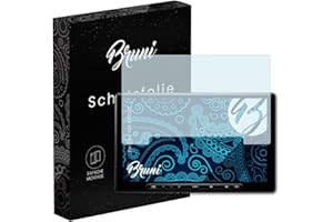 Bruni Screen Protector compatible with Sony XAV-AX8500 Protector Film, crystal clear Protective Film (2X)