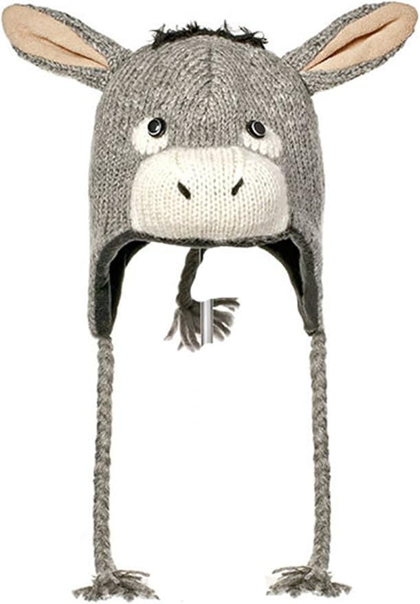Gorro de lana con forma de burro Amazon.es Deportes y aire libre Gorro de lana con forma de burro Amazon.es Deportes y aire libre