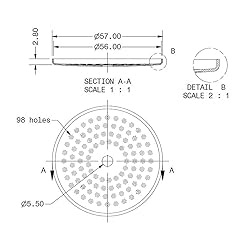 IMS Competition Precision Shower Screen For