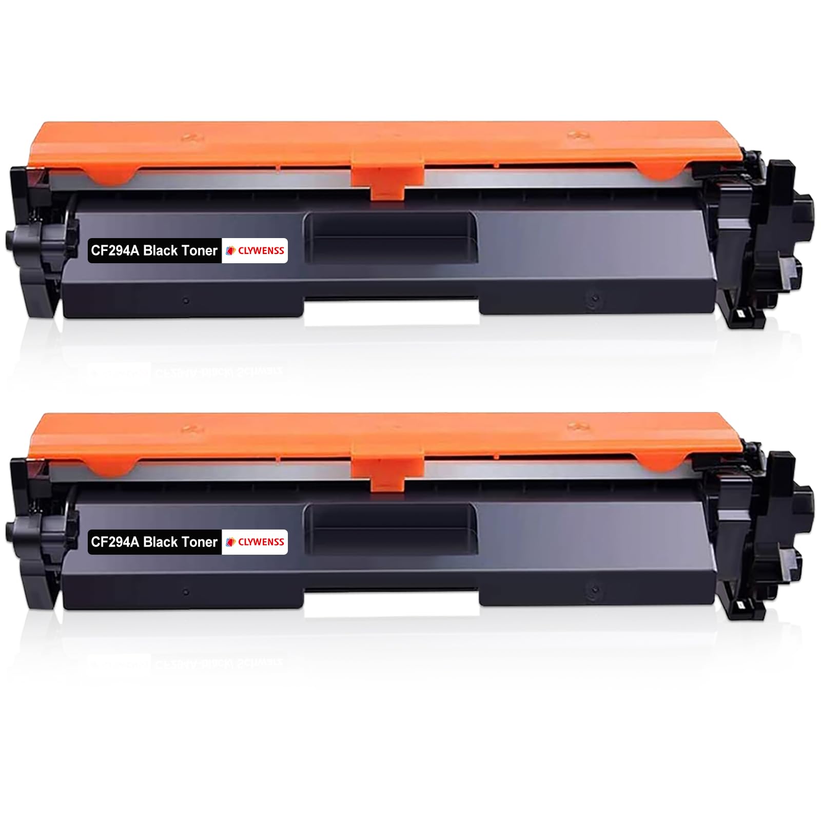 Clywenss CF294A 94A Compatible for HP CF294A 94A Black Toner Cartridge for HP LaserJet Pro M118 M118dw, LaserJet Pro MFP M148 M148dw M148fdw M149 M149fdw - WITH CHIP (1,200 Pages, 2-Black)