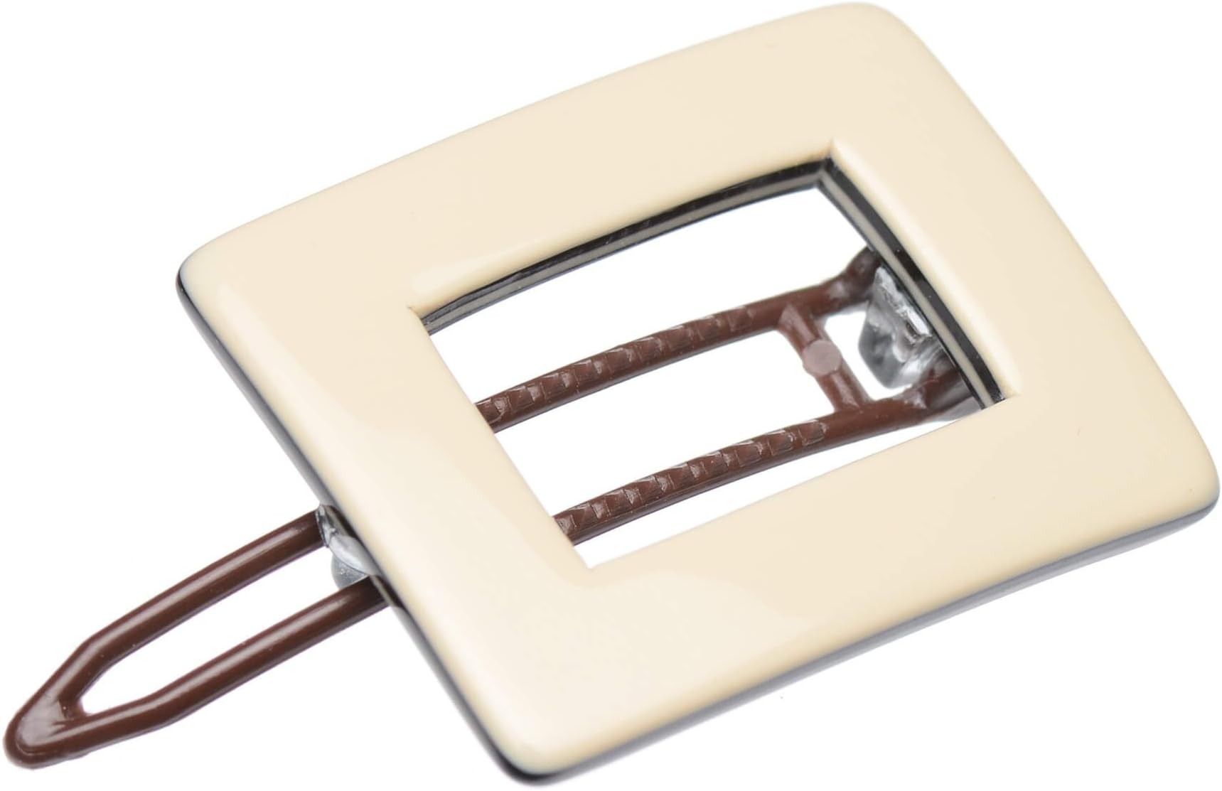 Kosmart - French Made Hairclip"Stylish Sin" - KAN20194BEIG