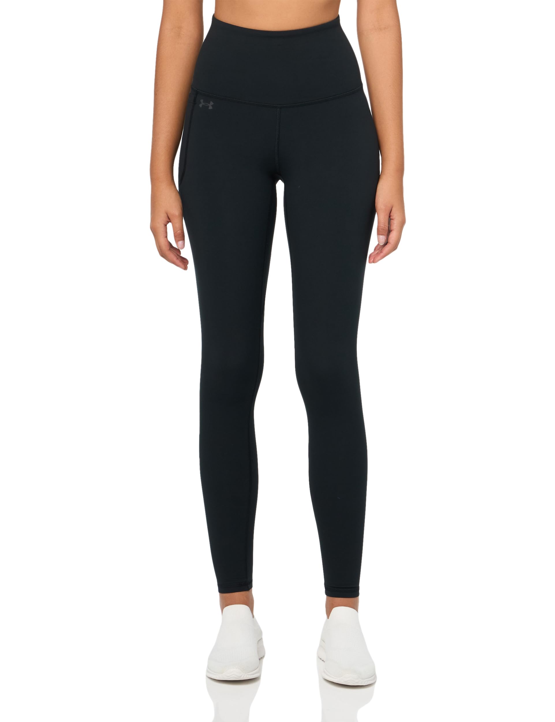 Under Armour Women’s Motion Ultra High Rise Leggings, (003) Black / / Jet Gray, X-Large Tall