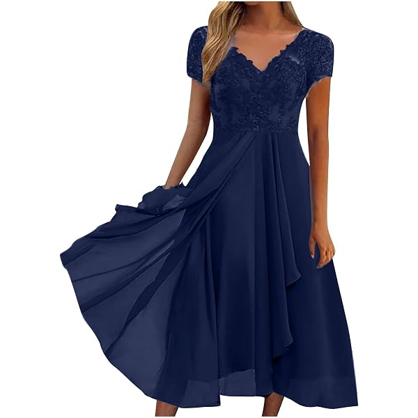 Women's Silk Satin Long Nightgown - V-Neck, Lace Trim, Spaghetti Strap Chemise