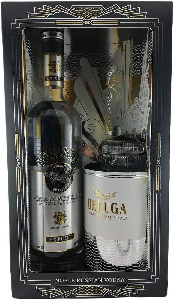 Vodka Beluga Kaviar Geschenkset russischer Wodka caviar