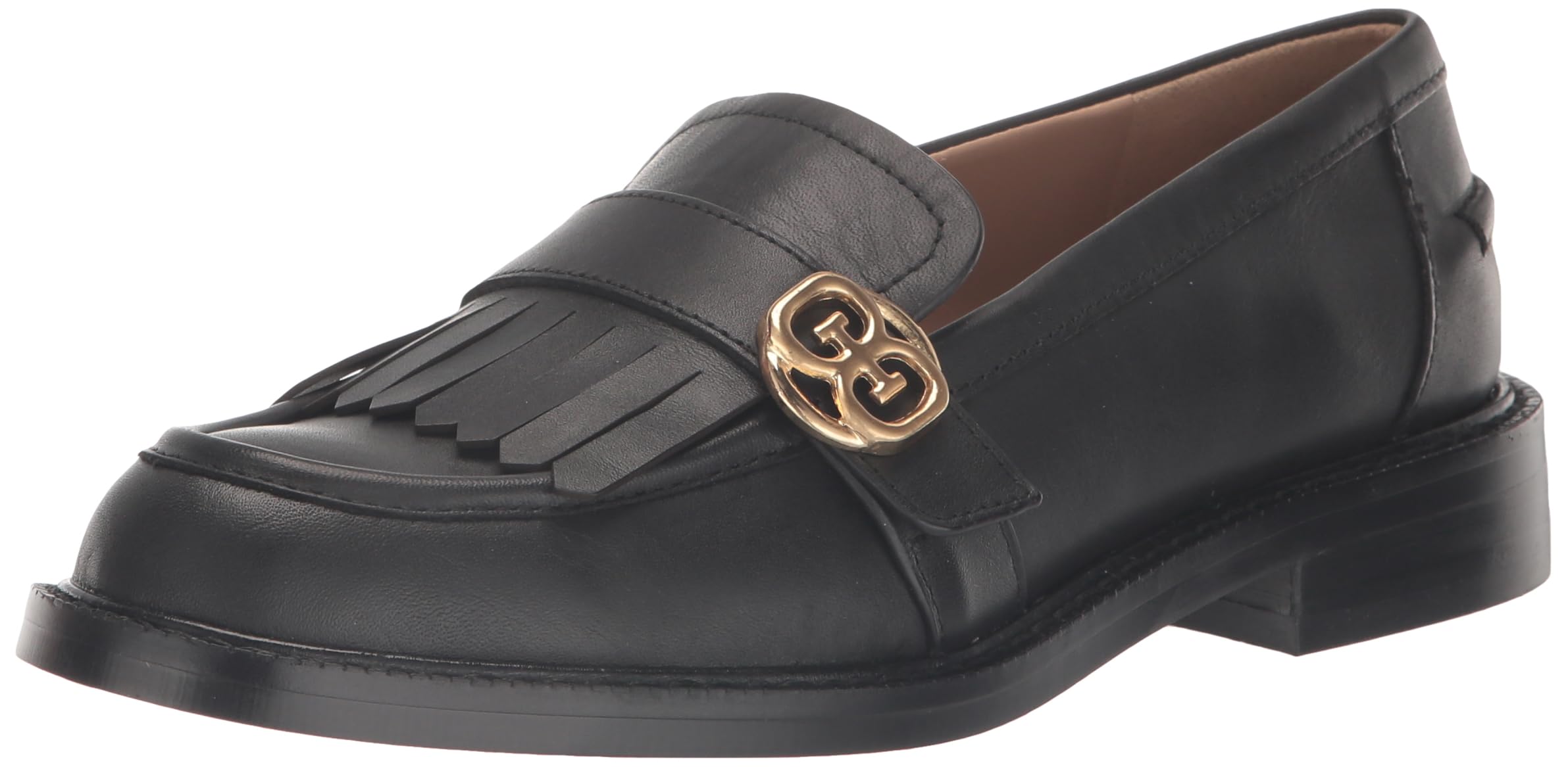 Sam Edelman Charlie Loafer Black Leather 8 Medium
