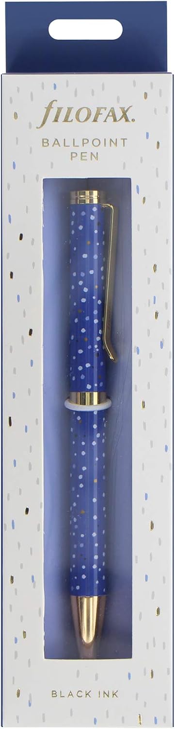 Filofax Indigo Ballpoint Pen - Snow