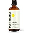 Plant Therapy Lemon Essential Oil 100 mL (3.3 oz) 100% Pure, Undiluted, Natural Aromatherapy, Therapeutic Grade