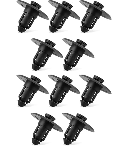 Amazon.com: 10 Pcs Tail Gate Molding Rivet Nylon Black N807673-S