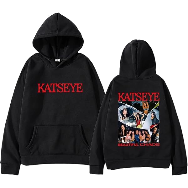 Sweat à Capuche Katseye Beautiful Chaos – Style Y2K Oversized – Manches Longues – Unisexe – Taille XS à 3XL