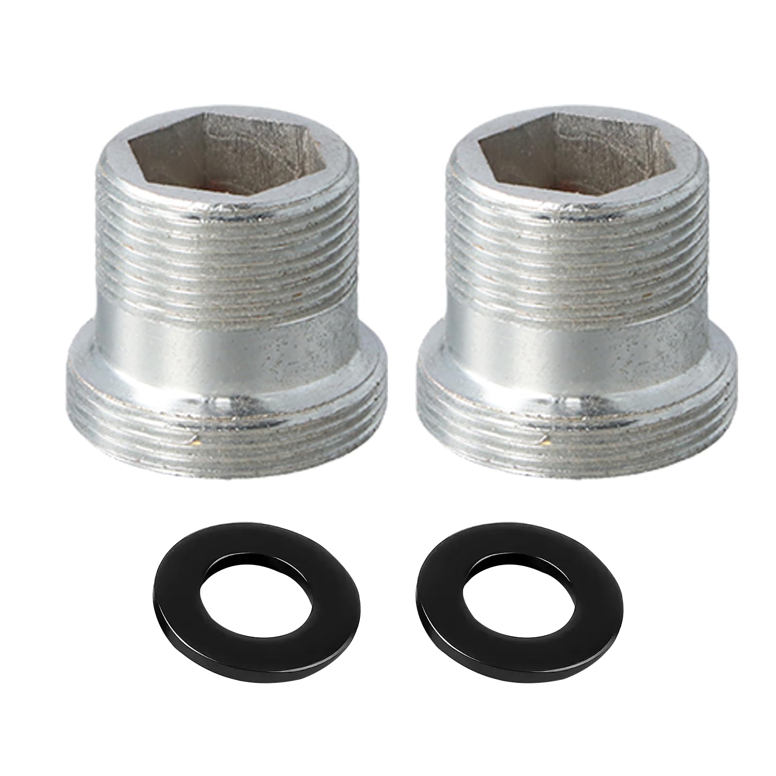 2 Pieces Tap Adapter, Faucet Adapter, Faucet Aerator Adapter, Internal Thread M18 to External Thread M22 Faucet Converter, Suitable for Kitchen Aerator Water Filter