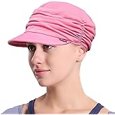 Epsoco Soft Chemo Headwear for Women Baseball Cap for Hair Loss Cancer Hat